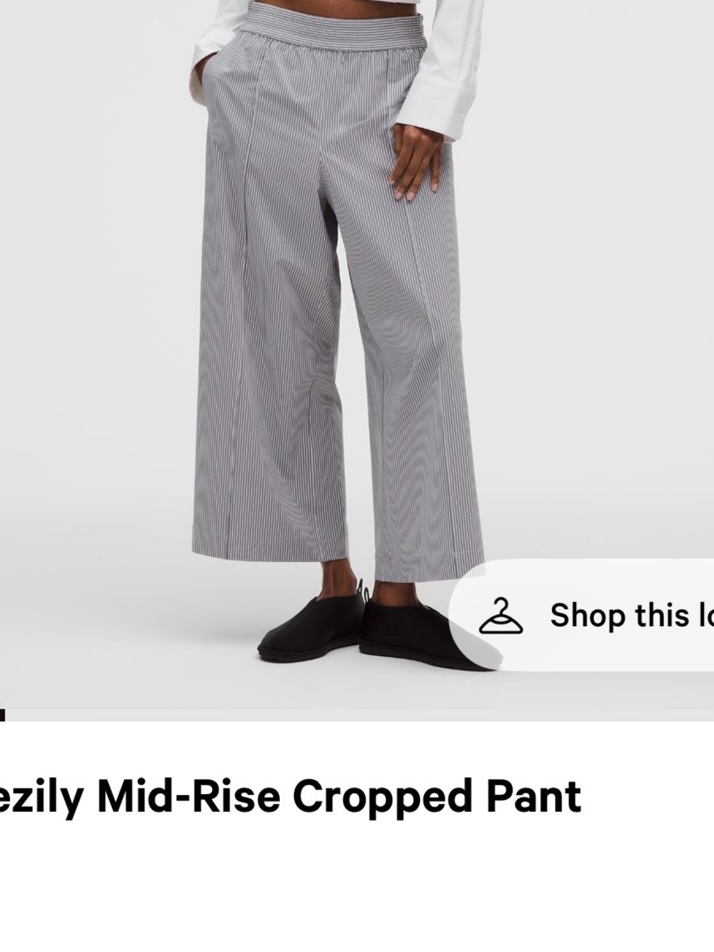 lululemon athletica Breezily Mid-Rise Cropped Pant